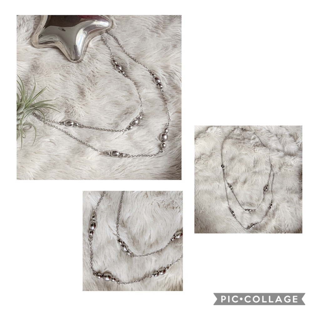 💙2/$30💙 Silver layered necklace